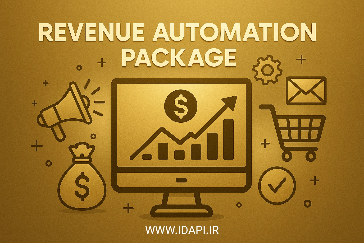 پکیج کامل طراحی وب‌سایت و اتوماسیون درآمد